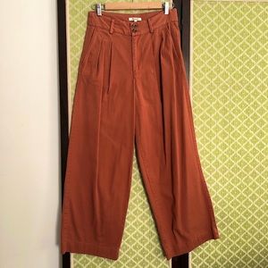 Madewell Pleated High-Waisted Wide-Leg Pants